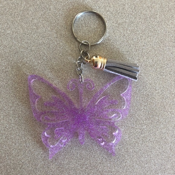 Hand Crafted Accessories - 🎉🎉HP🎉🎉 Handmade Butterfly Keychain